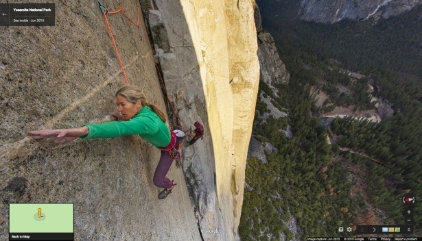 google capitan street view google maps maps yosemite el capitan