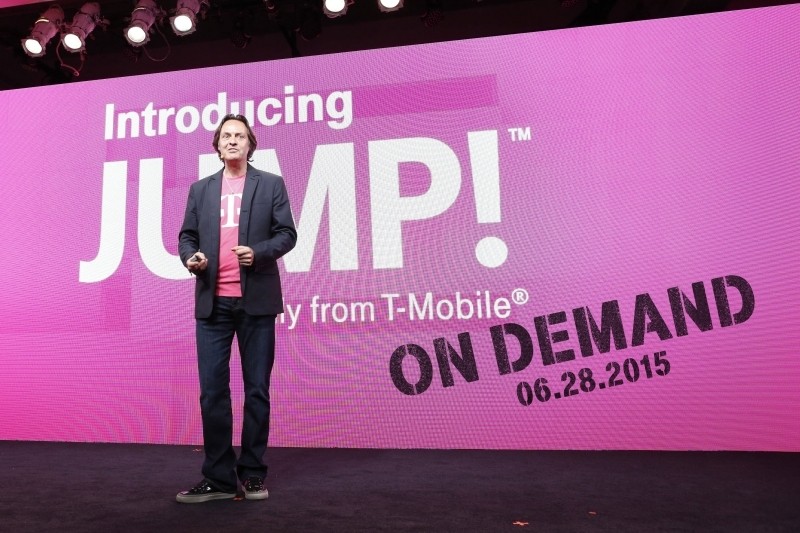 t-mobile smartphone uncarrier john legere jump on demand uncarrier amped lease