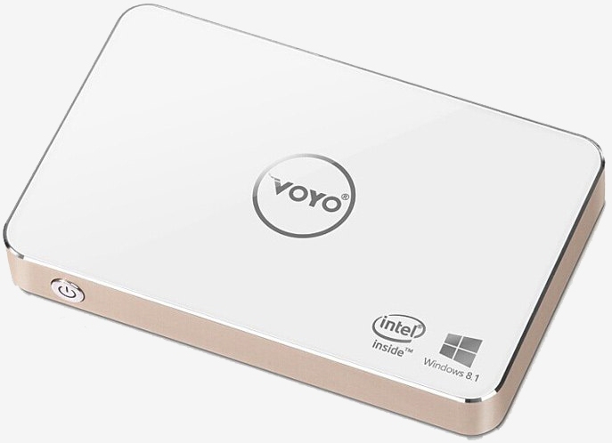 The Voyo V2 mini desktop PC packs its own battery