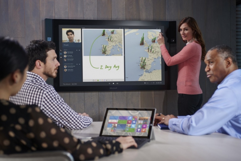 Surface Hub, Microsoft's collaboration tool, delayed as production increases