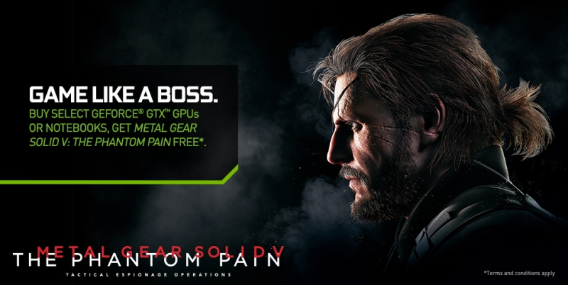 Nvidia bundles Metal Gear Solid V with new graphics cards