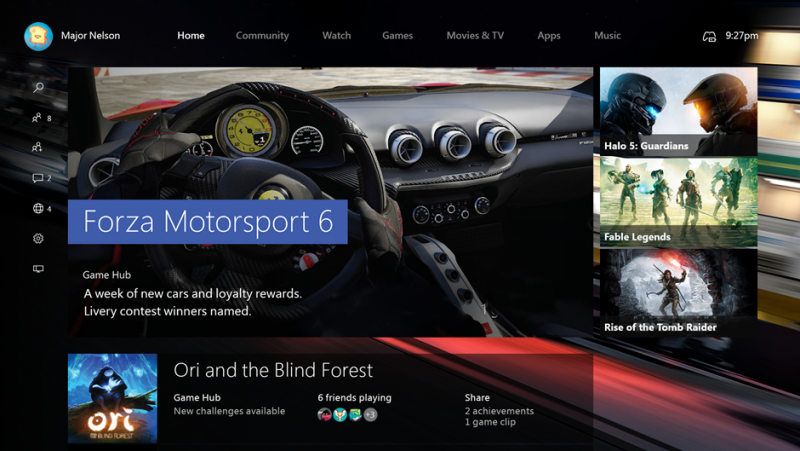 The Xbox One gets Windows 10 on November 12th