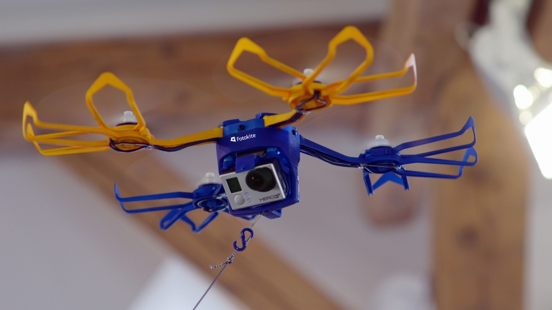 Crowdfunding campaign launched for revolutionary drone on a leash