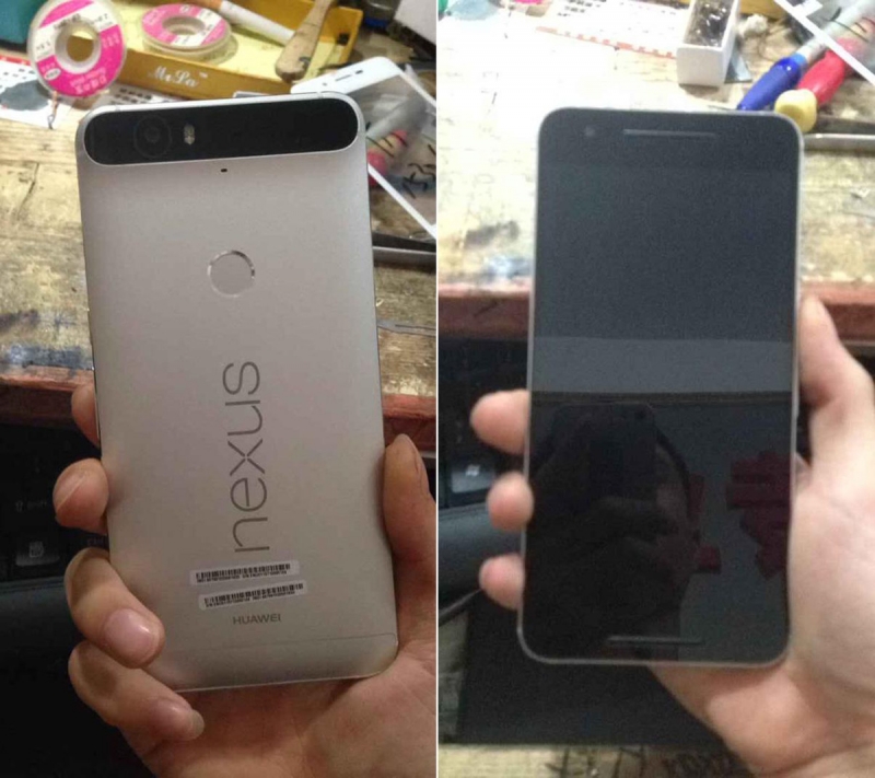 Huawei's metal-bodied Nexus phone pops up in leaked photos