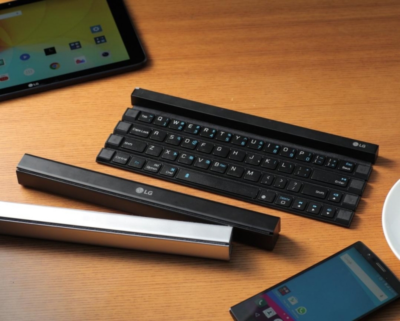 LG's 'Rolly' offers the benefits of a flexible keyboard without sacrificing usability