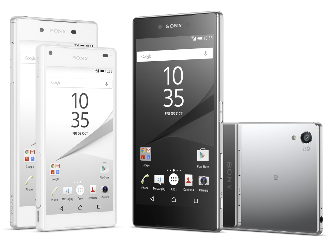 Sony Xperia Z5 phones are official: world's first 4K smartphone display is here