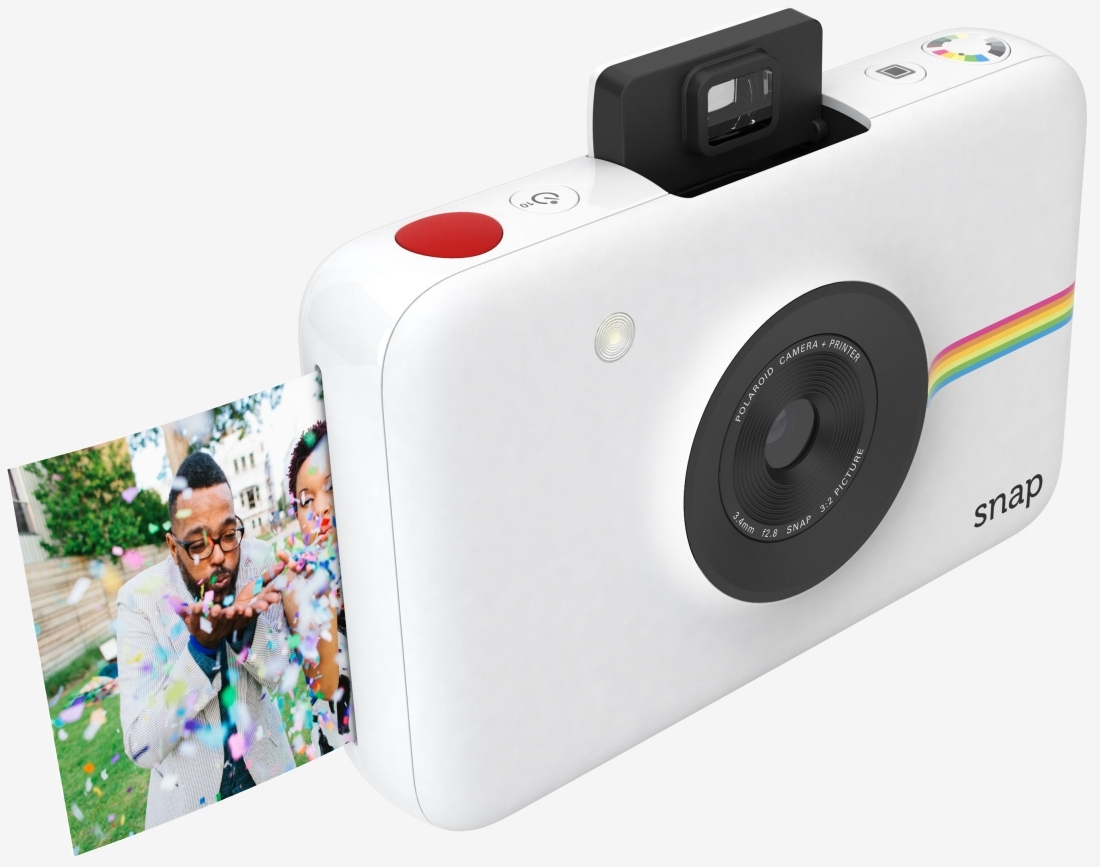 Polaroid Snap digital camera blends nostalgia with technology to print photos without ink