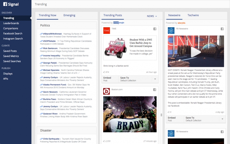 In another bid to be taken seriously by journalists, Facebook launches Signal