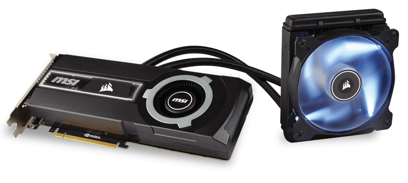 Corsair partners with MSI for liquid-cooled GeForce GTX 980 Ti