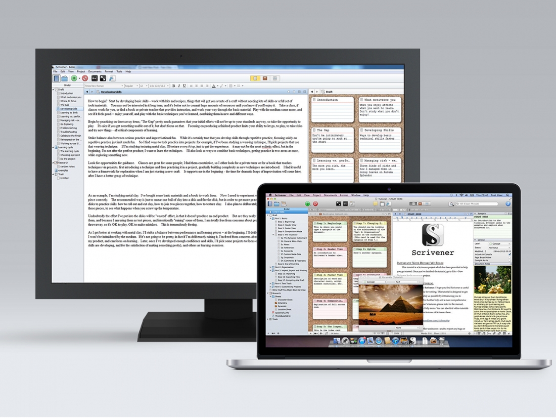 Save over 50% on Scrivener 2, the award-winning writing app used by NYT best-selling authors