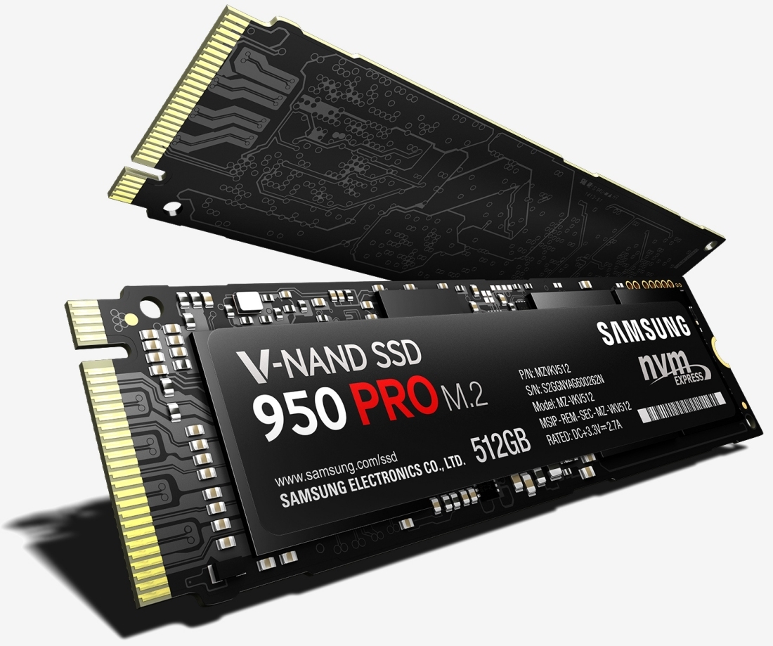 Samsung announces ridiculously fast 950 Pro SSD with V-NAND and NVMe