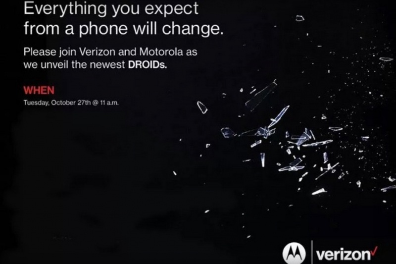 Motorola, Verizon to launch new Droid smartphones at the end of the month