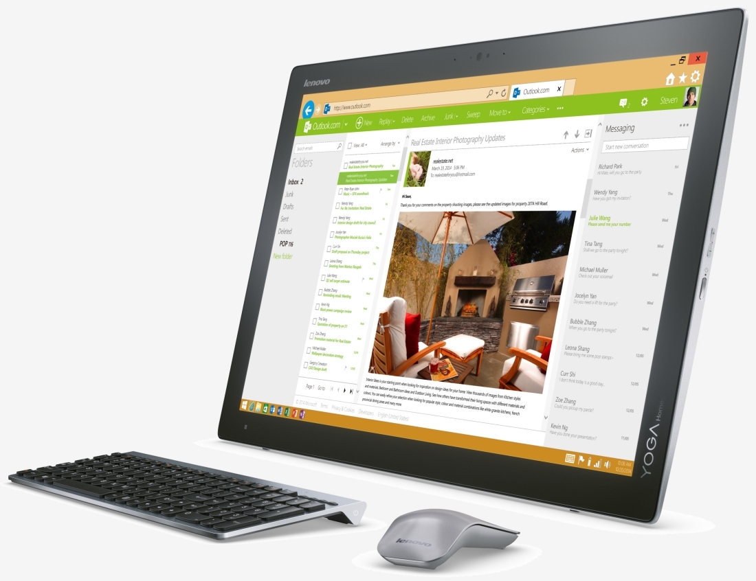 Lenovo unveils Yoga 900 convertible and Yoga 900 Home all-in-one | TechSpot Lenovo unveils Yoga 900 convertible and Yoga 900 Home all-in-one | TechSpot