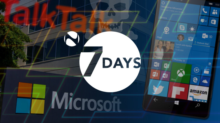 Neowin's 7 Days of Microsoft phones, money matters and TalkTalk-tastrophe