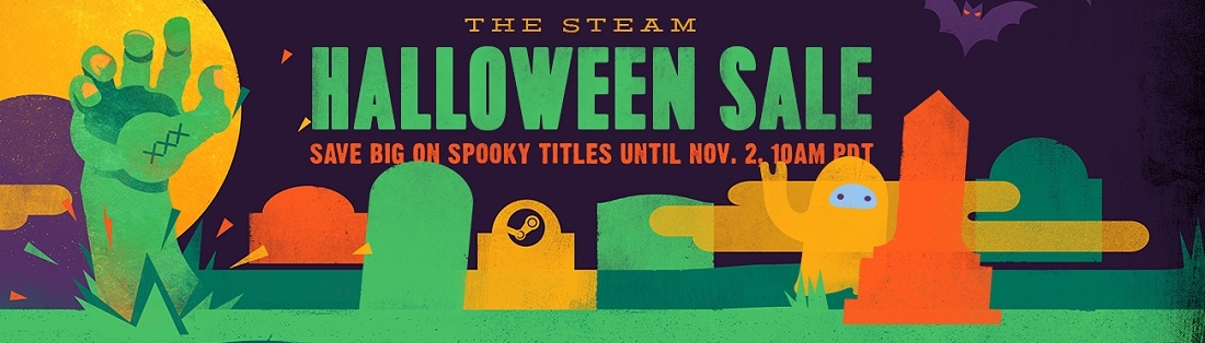 Valve's annual Steam Halloween Sale is live