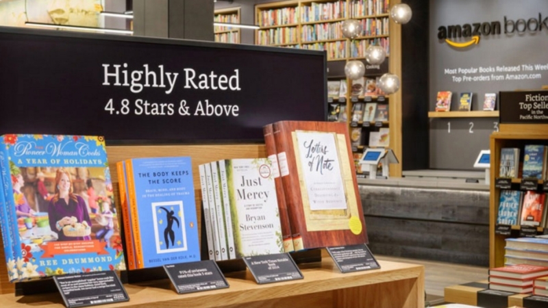 Amazon is opening its first physical bookstore today