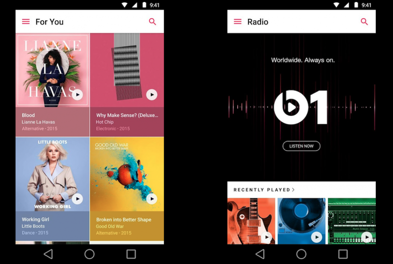 Apple Music beta launches on Android devices today