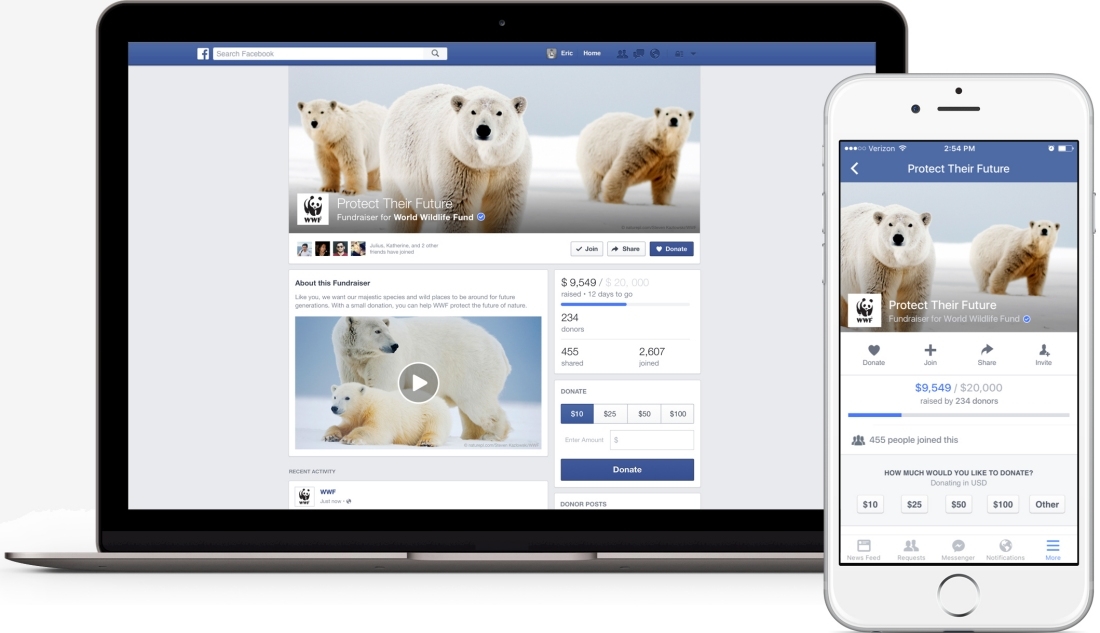 Facebook may have just laid the foundation for a crowdfunding platform