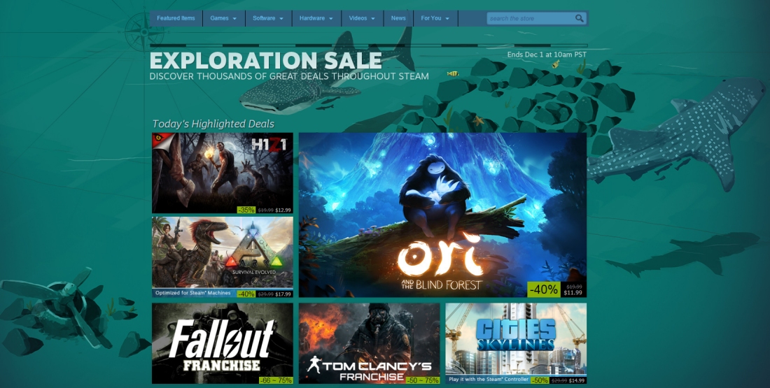 Valve's annual Steam Autumn sale is live but there's a twist