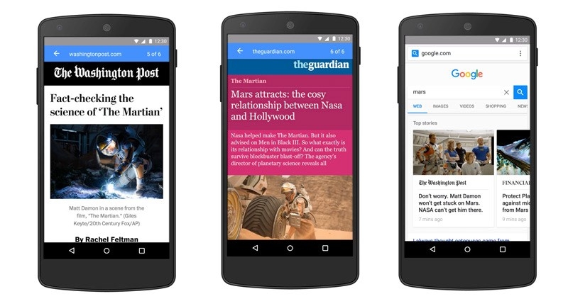 Google's Accelerated Mobile Pages will arrive early next year