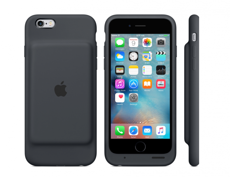 Apple unveils its first official battery case for the iPhone 6 and iPhone 6s