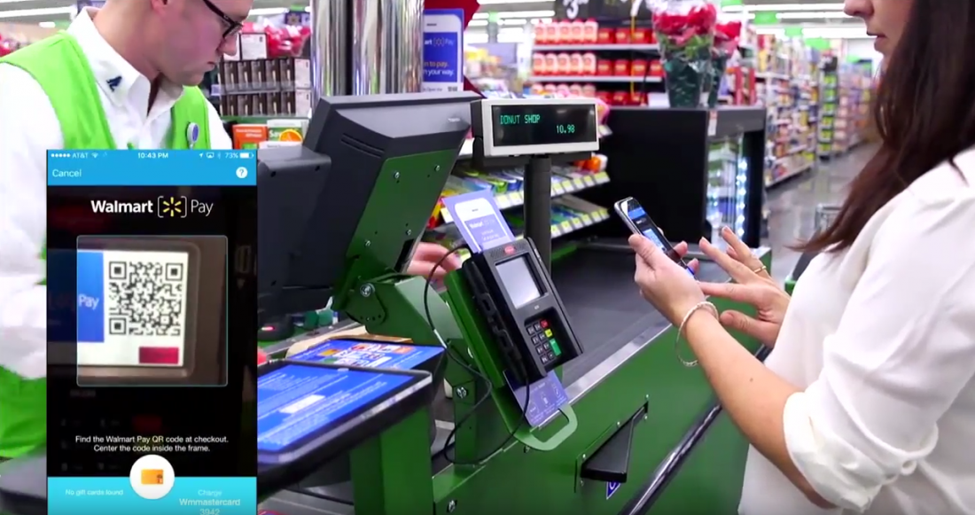 Walmart adds mobile payment function to existing smartphone app
