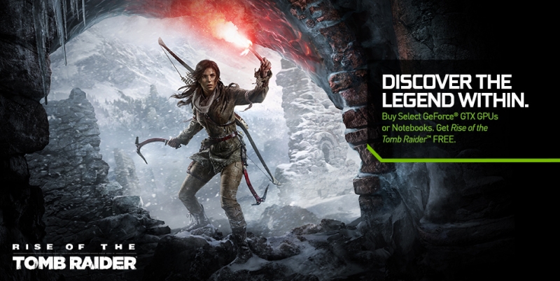 Nvidia's next game bundle will include Rise of the Tomb Raider