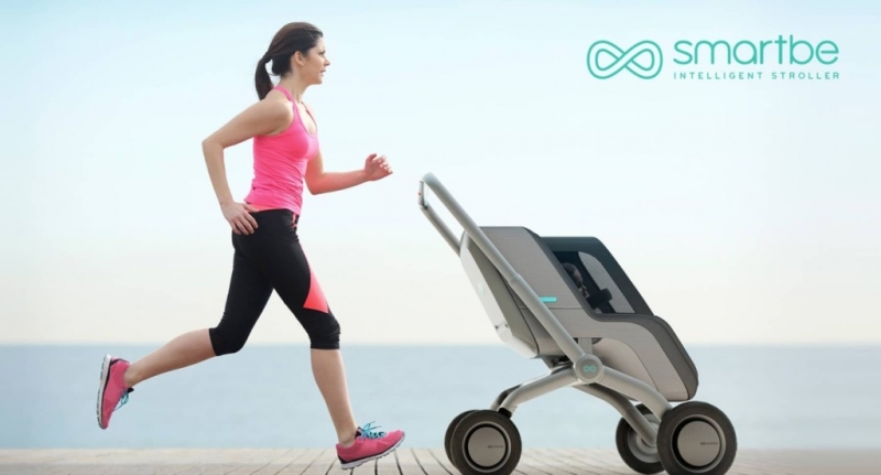 Find parenthood exhausting? Then you may want to try Smartbe, the semi-autonomous stroller