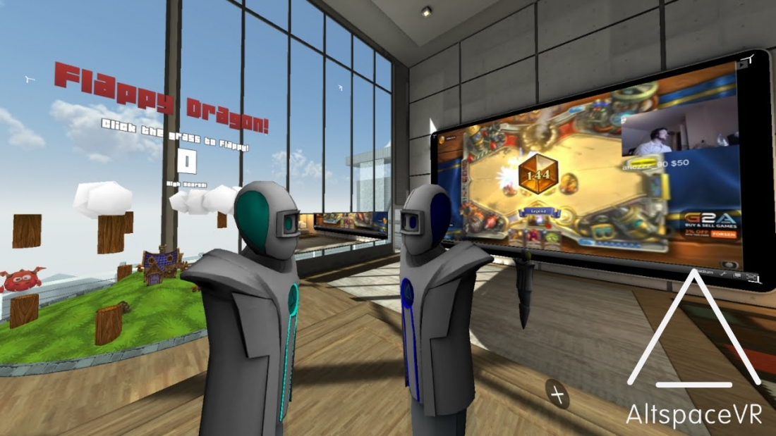 Social virtual reality app AltspaceVR now available for Gear VR