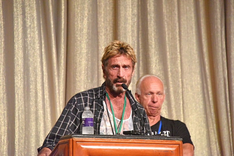 John McAfee says he'll decrypt the San Bernardino iPhone for free with his team of super hackers