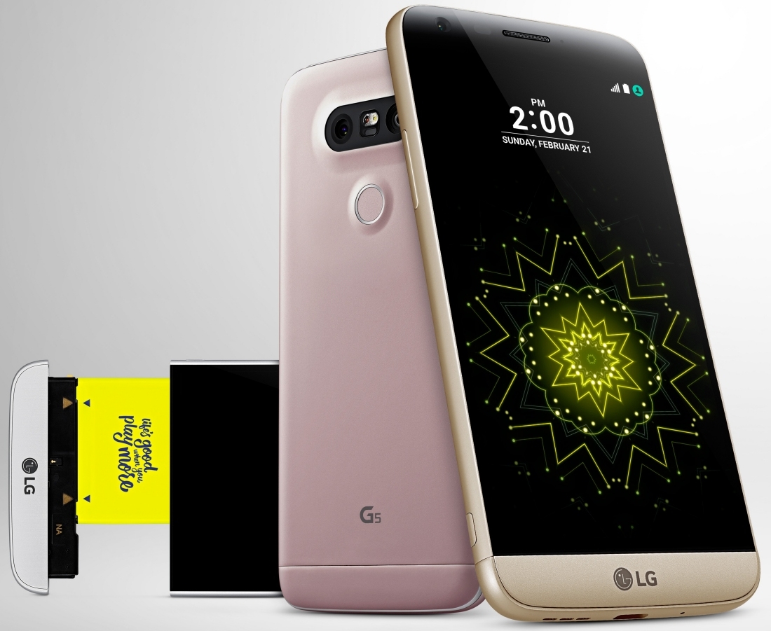 LG G5 impresses with cutting-edge hardware, innovative modular design