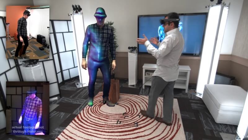 Check out Microsoft's Star Wars-style holographic communications system in action