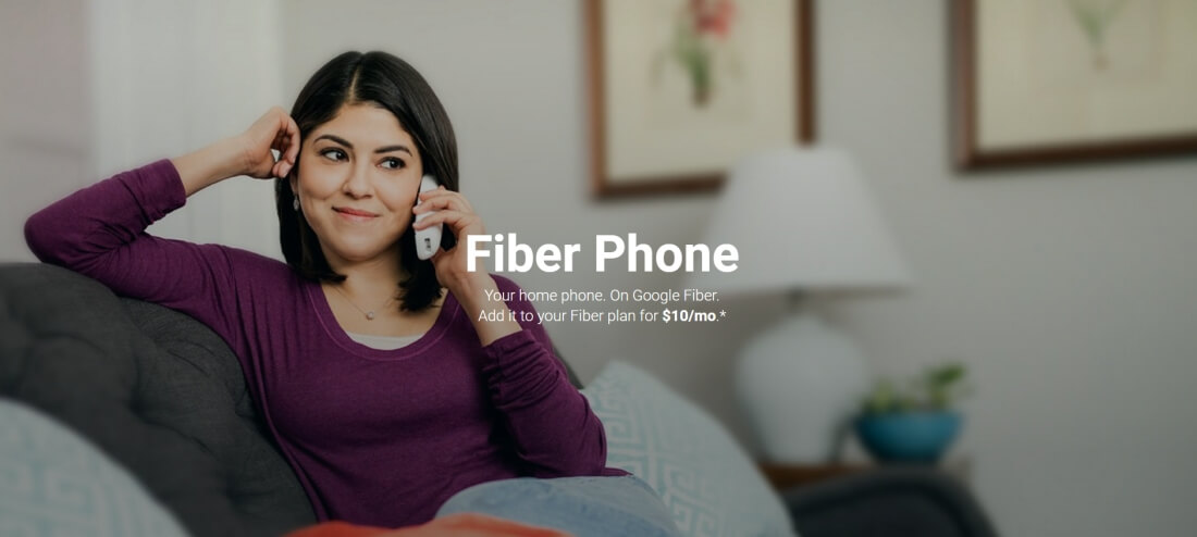 Google announces $10/month home phone service for fiber cities