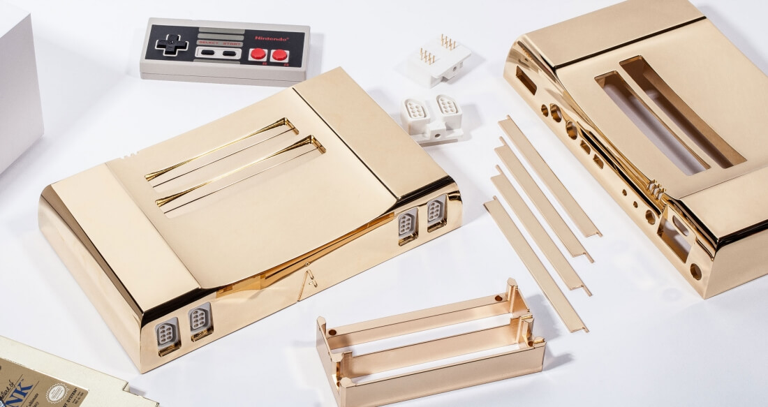 This 24k gold-plated NES will set you back $4,999