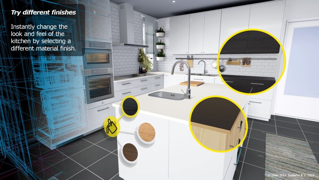 Ikea has developed a virtual reality experience for the HTC Vive