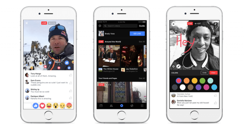 Facebook Live is getting a massive overhaul, introduces dedicated discovery tab and video reactions