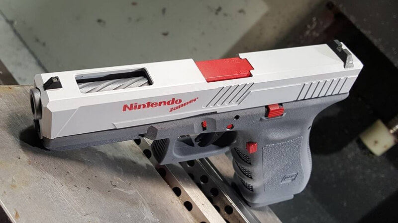 Texan manufacturer turns working Glock into Nintendo's Duck Hunt gun