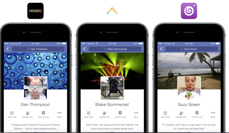 Facebook is letting users upload profile videos created in third-party apps like Vine