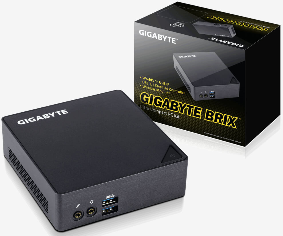 Gigabyte expands Brix mini PC lineup with four new machines featuring Thunderbolt 3 connectivity