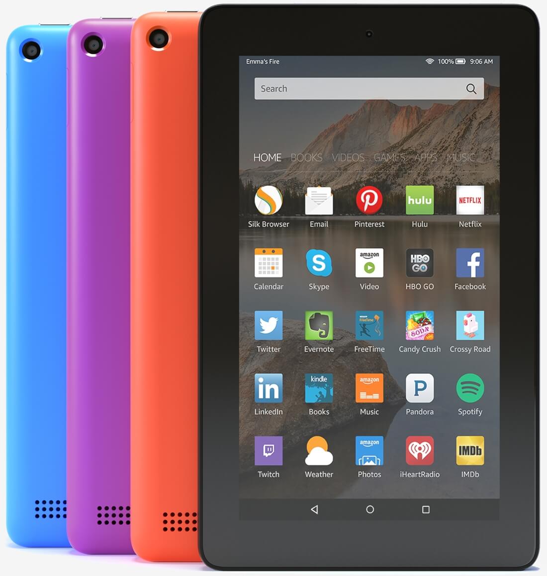 Amazon adds new color, storage options to entry-level Fire tablet