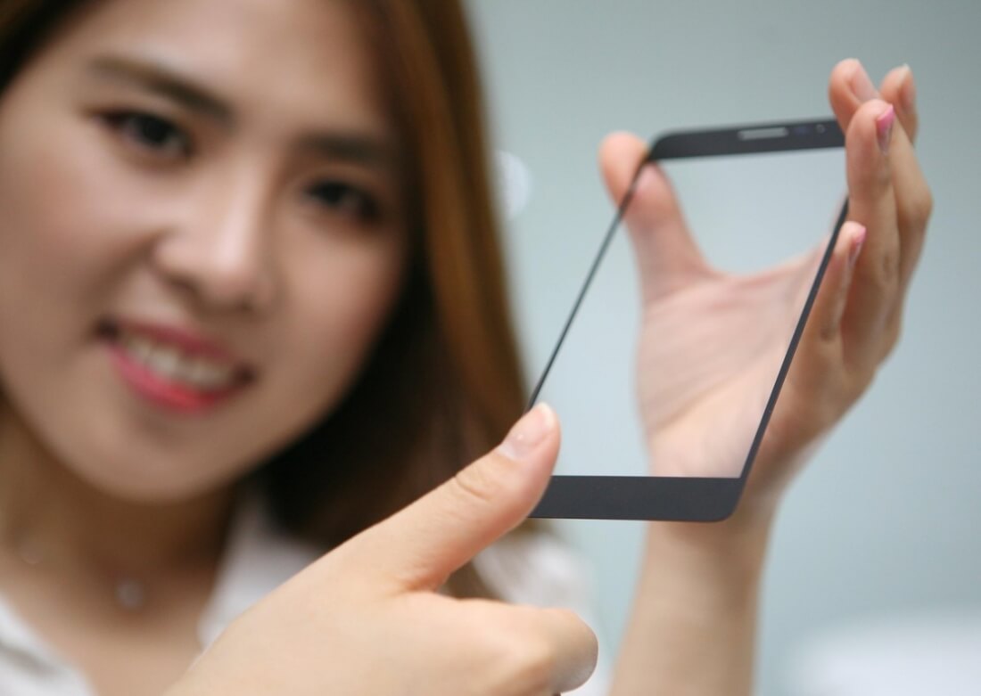 LG announces fingerprint sensor hidden beneath glass bezel