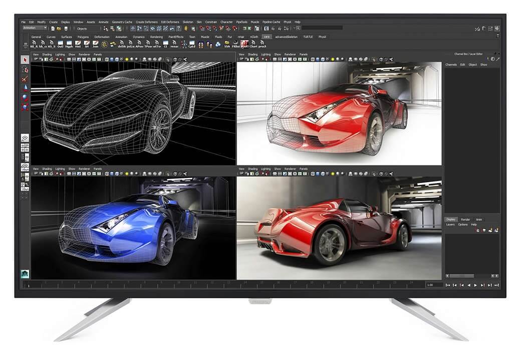 Philips packs 4K resolution into huge 43-inch monitor