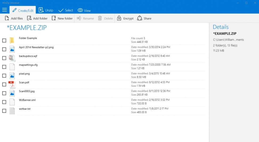 WinZip, apparently still a thing, launches Universal app for Windows 10