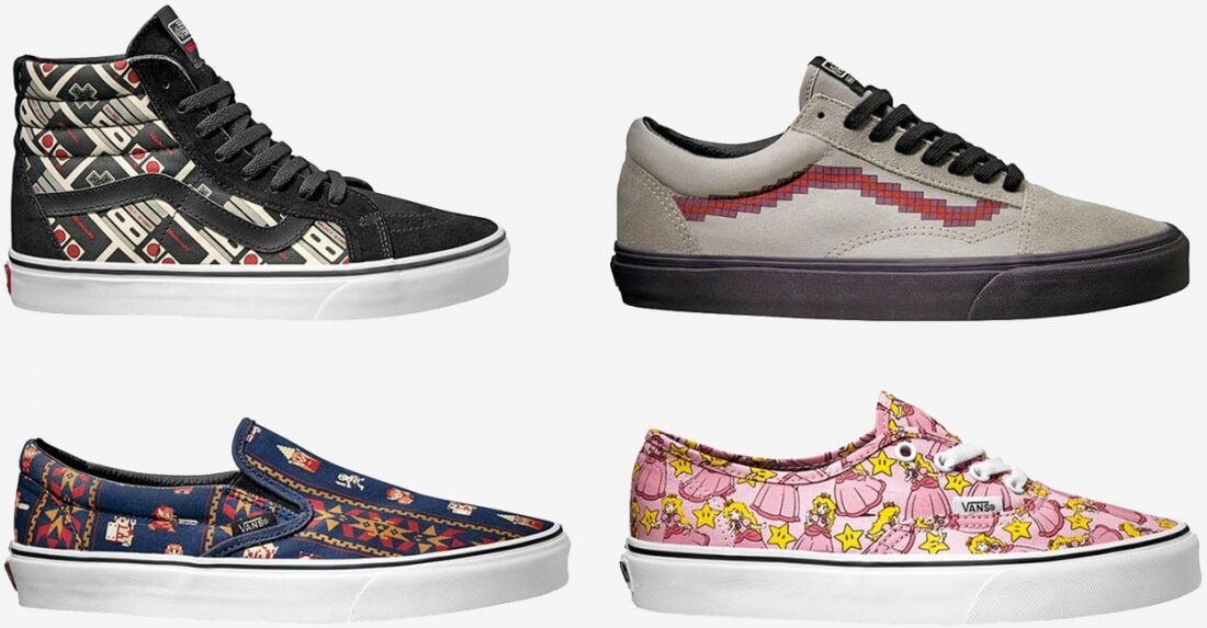 Vans to release a Nintendo-themed retro shoe collection