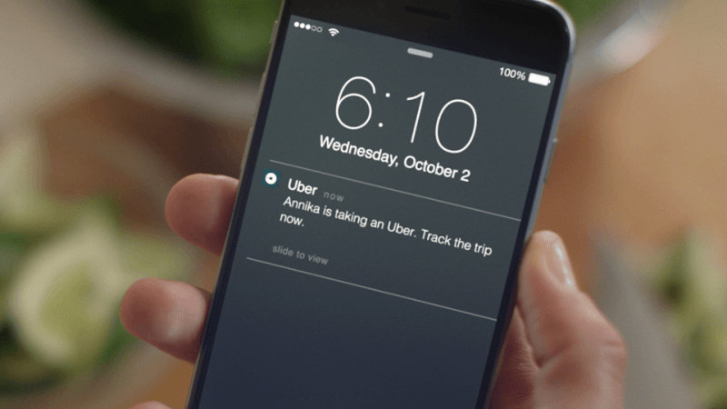 Uber's new Trip Tracker feature lets you follow family members' journeys in real-time