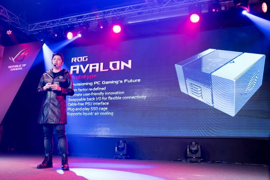 Avalon is Asus' take on the modular PC concept