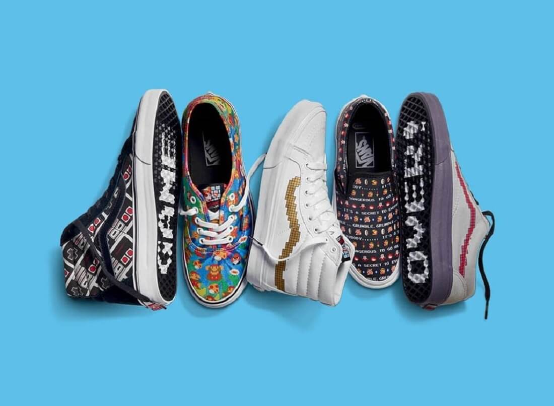 Vans' retro-themed Nintendo collection goes on sale tomorrow