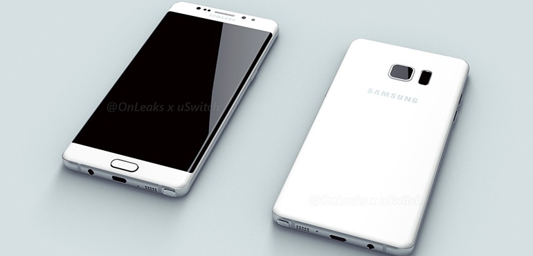 Leaked Galaxy Note 6 (Note 7?) blueprints reveal curved edges, USB Type-C, iris scanner and more