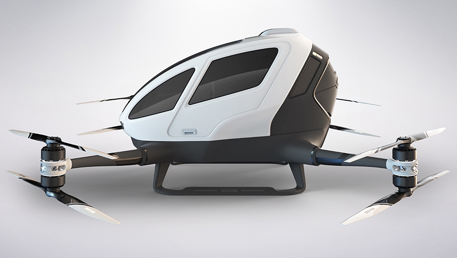 Personal autonomous aerial vehicle startup Ehang to begin testing in Nevada this year