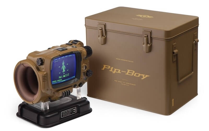 The new $350 real-life Pip-Boy connects to a mobile device so it can make calls and receive texts